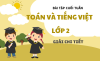 Phiếu Bài Tập Cuối Tuần Môn Toán Và Tiếng Việt Lớp 2 - Sách Chân Trời Sáng Tạo